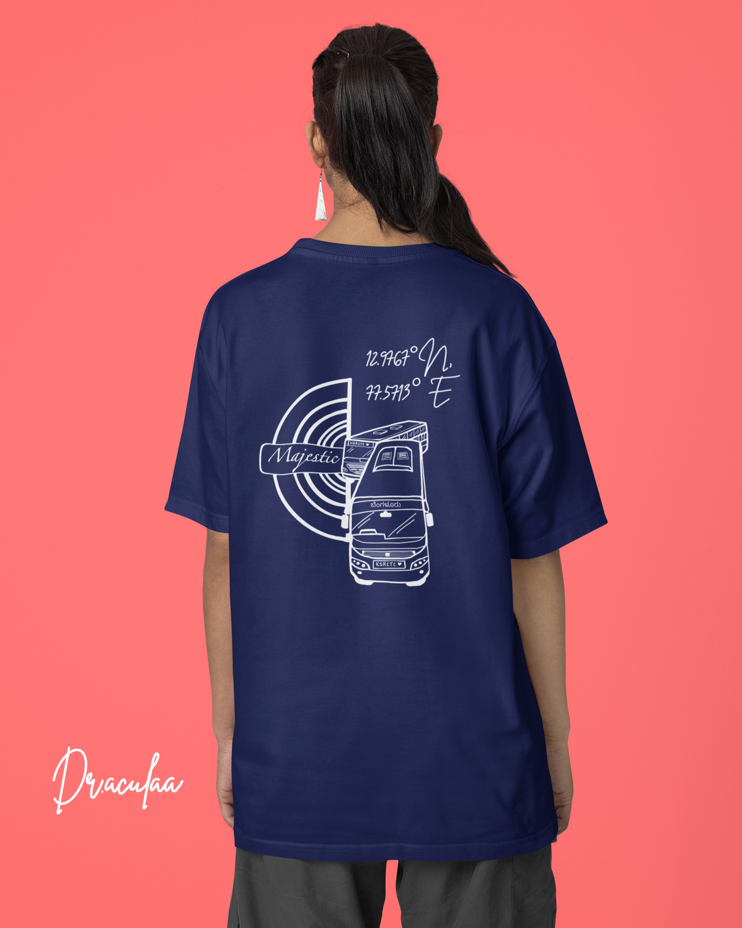Majestic Bengaluru Oversized Unisex Tshirt