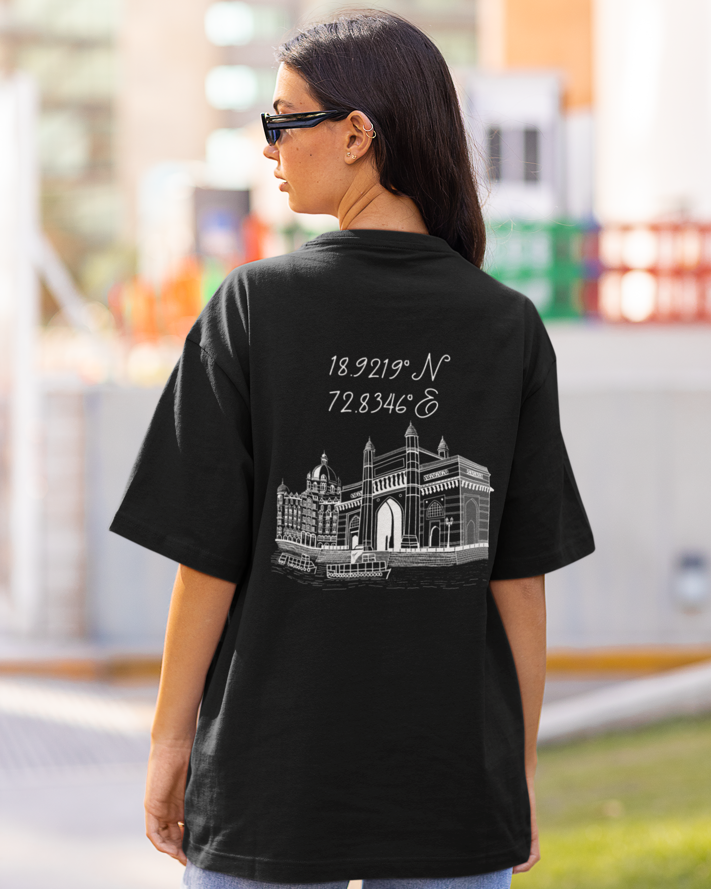 Mumbai Oversized Unisex T-shirt