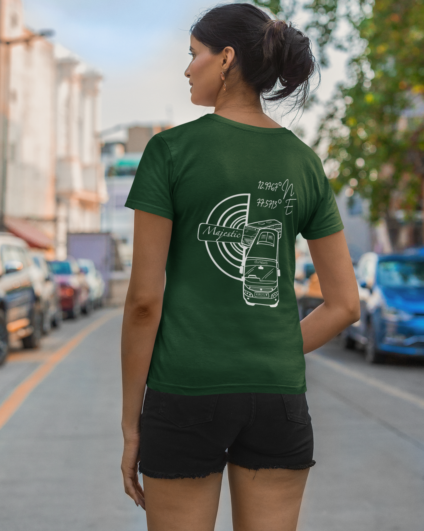 Bengaluru Women's Round neck T-shirt