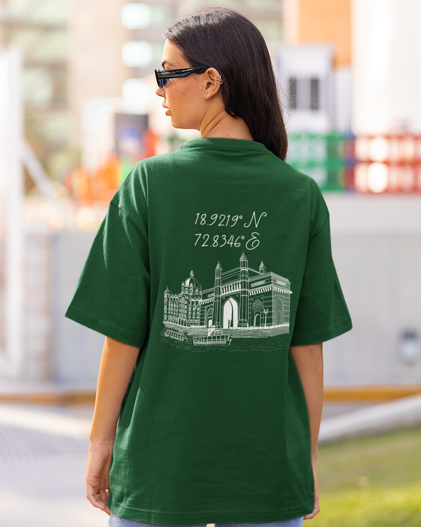 Mumbai Oversized Unisex T-shirt