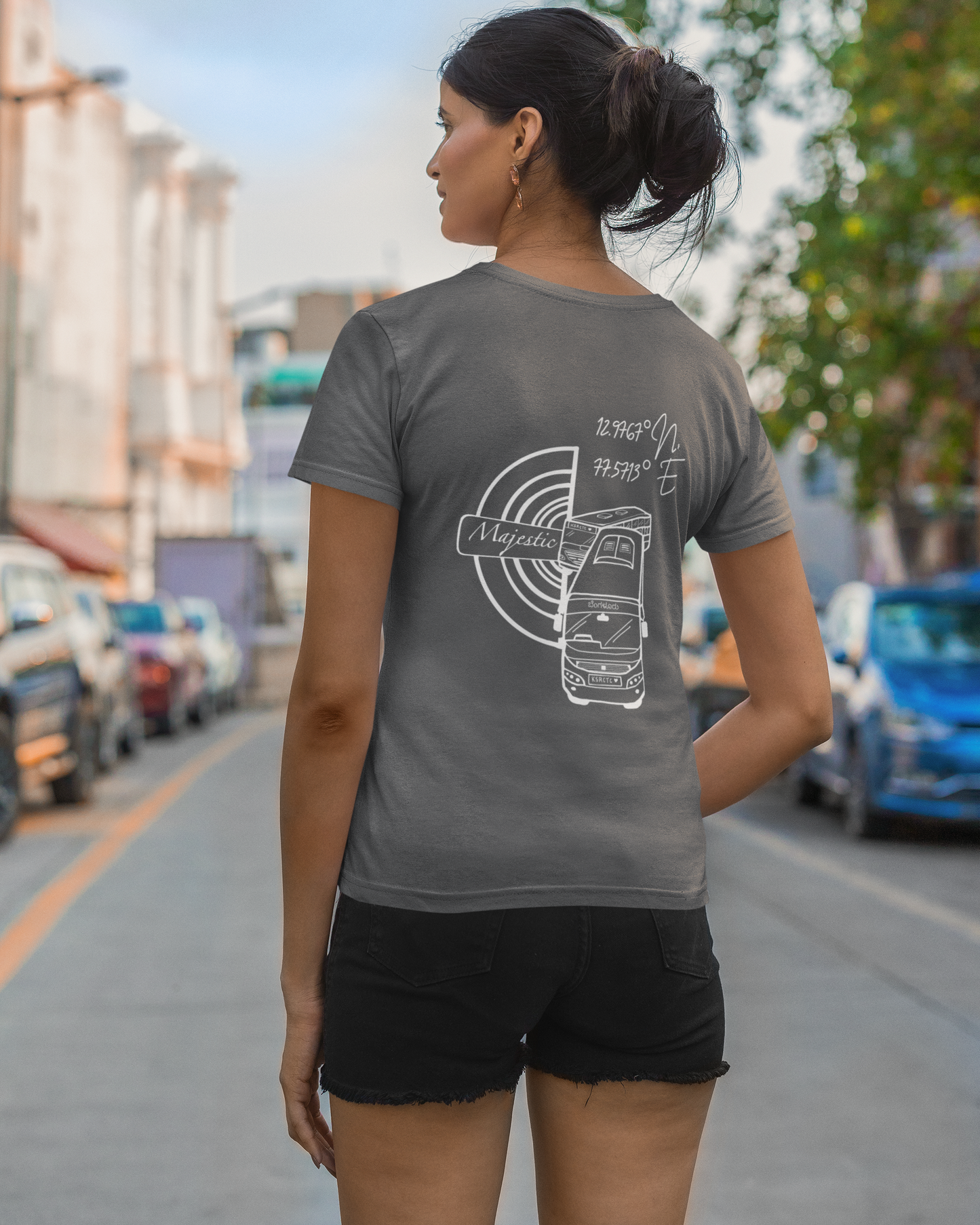 Bengaluru Women's Round neck T-shirt