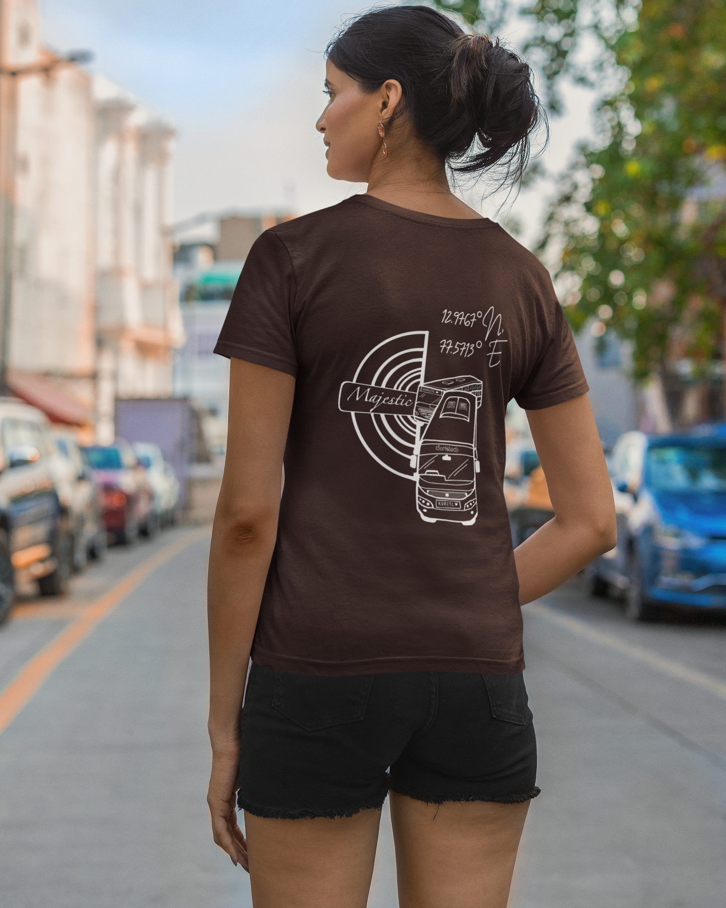 Bengaluru Women's Round neck T-shirt