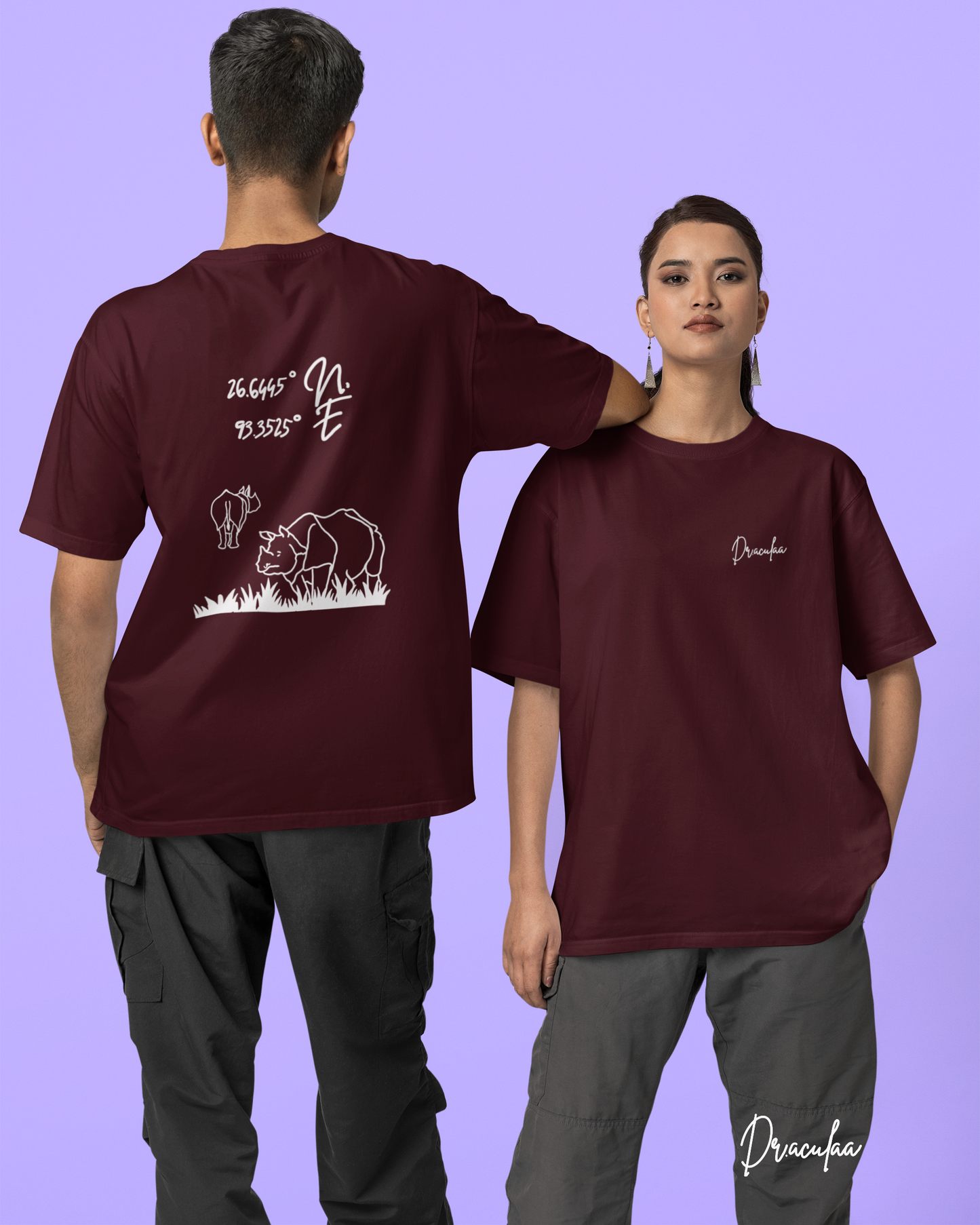 Kaziranga Unisex Oversized Tshirt