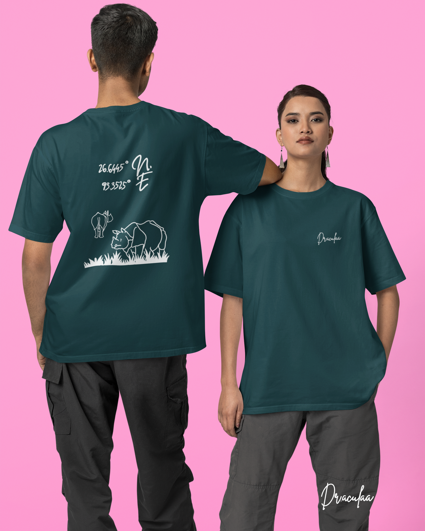 Kaziranga Unisex Oversized Tshirt