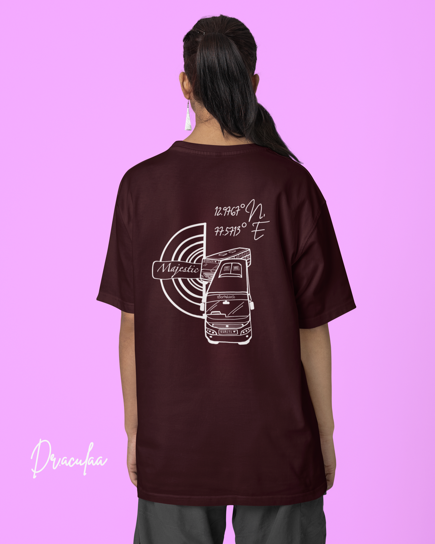 Majestic Bengaluru Oversized Unisex Tshirt