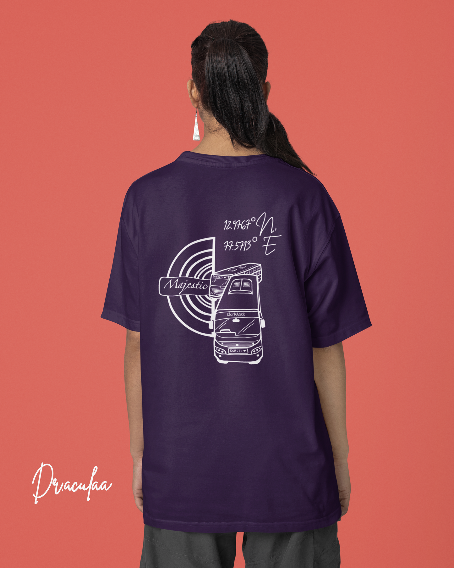 Majestic Bengaluru Oversized Unisex Tshirt