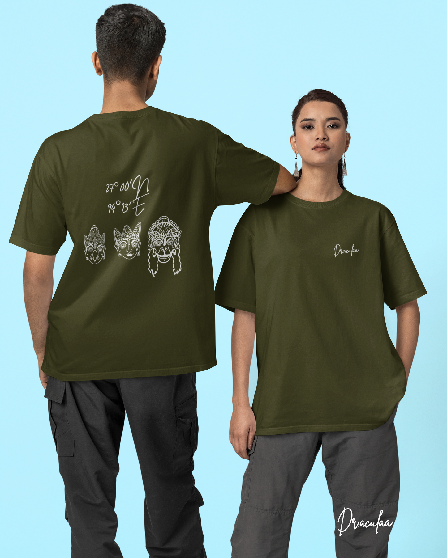 Majuli Oversized Unisex Tshirt