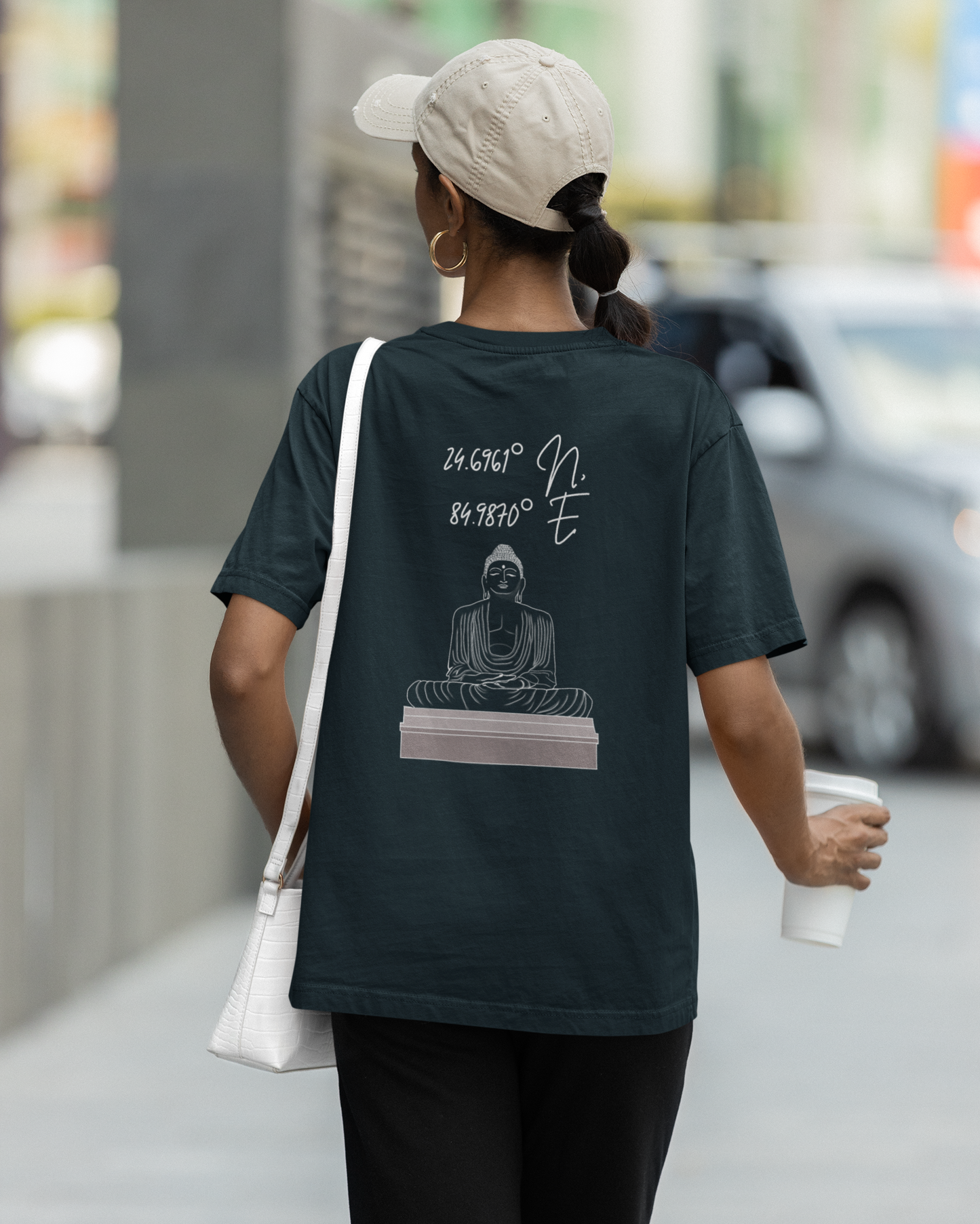 Bodh Gaya Oversized Unisex Tshirt