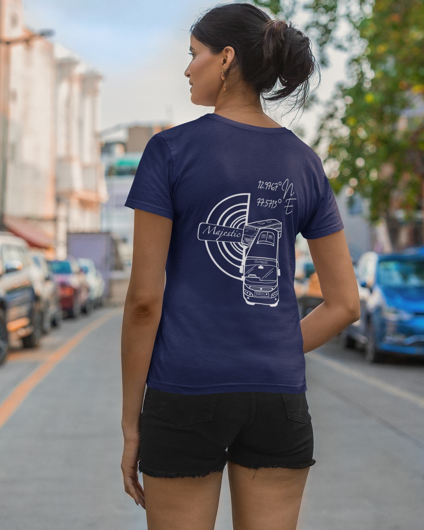 Bengaluru Women's Round neck T-shirt