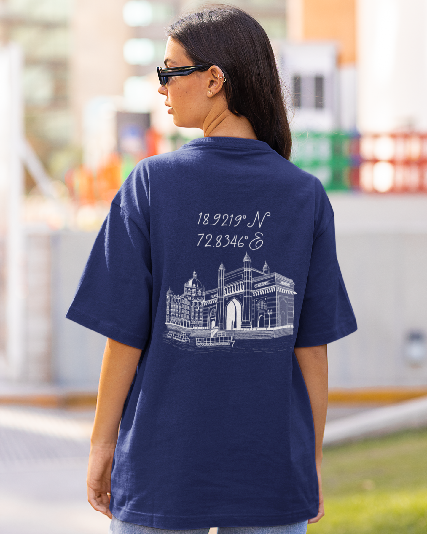 Mumbai Oversized Unisex T-shirt