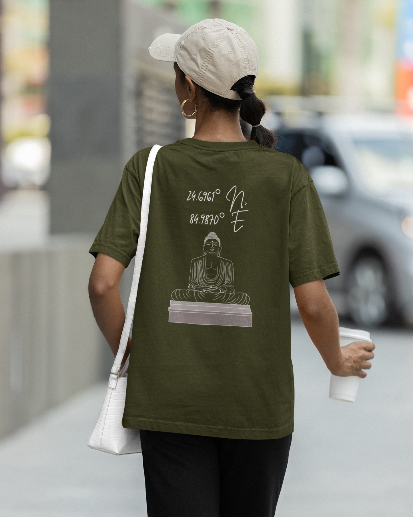 Bodh Gaya Oversized Unisex Tshirt
