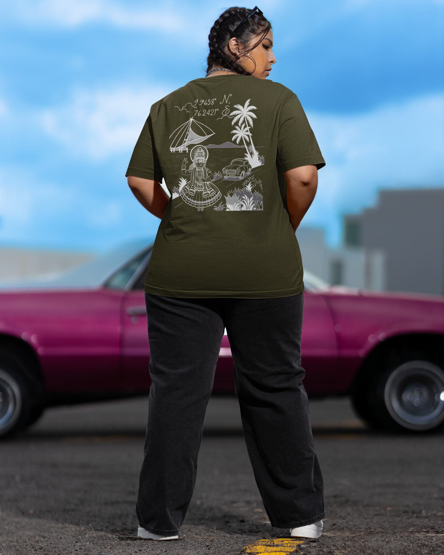 Kerala Oversized Unisex T-shirt