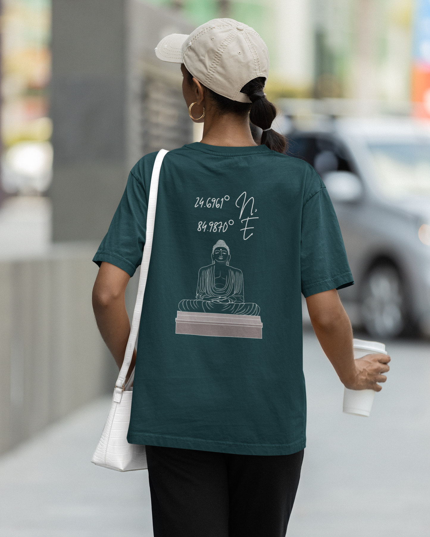 Bodh Gaya Oversized Unisex Tshirt