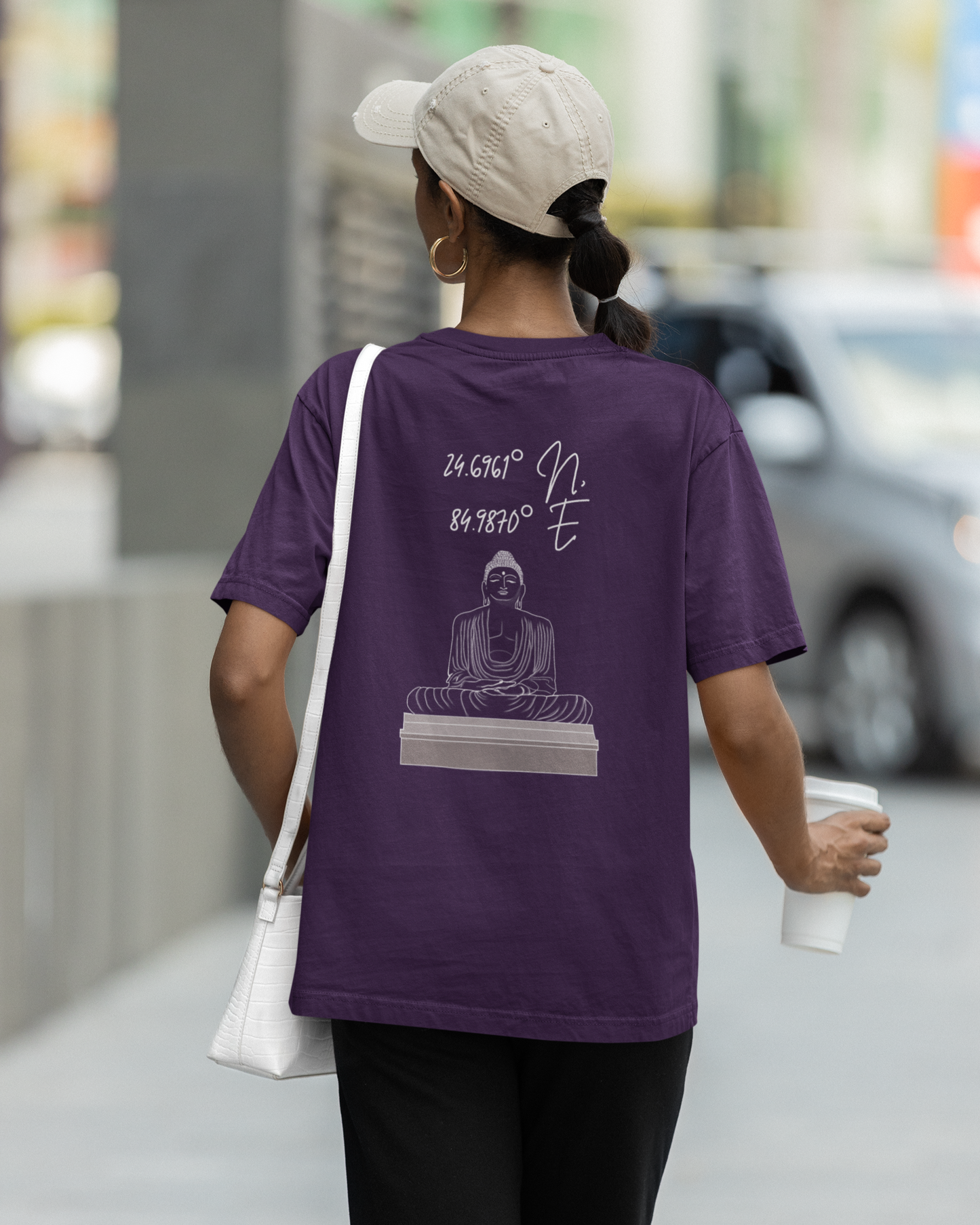 Bodh Gaya Oversized Unisex Tshirt