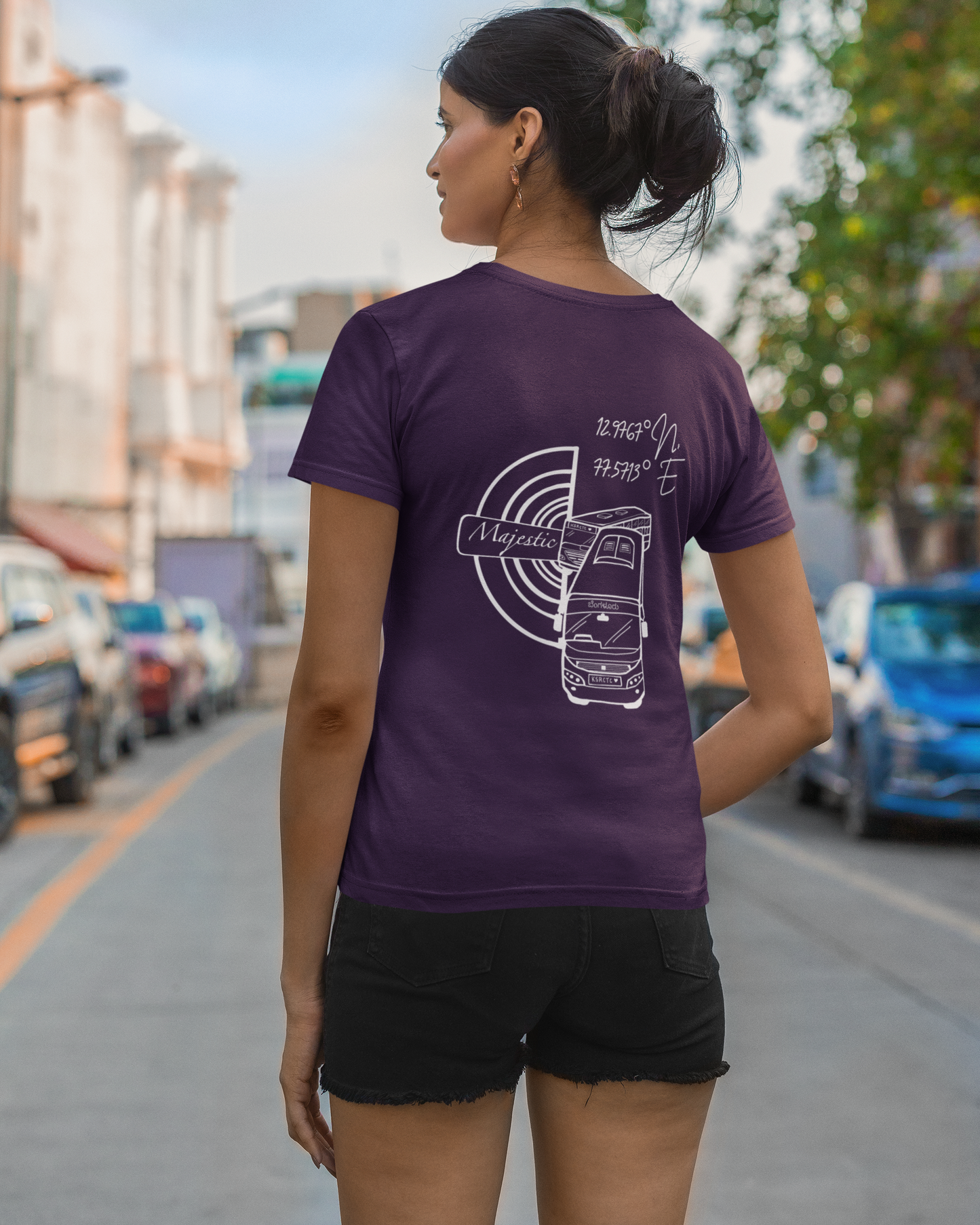 Bengaluru Women's Round neck T-shirt