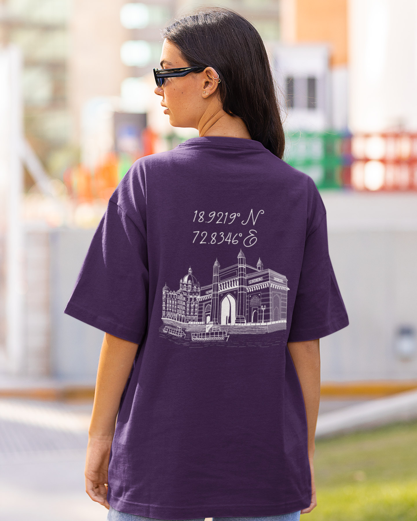 Mumbai Oversized Unisex T-shirt