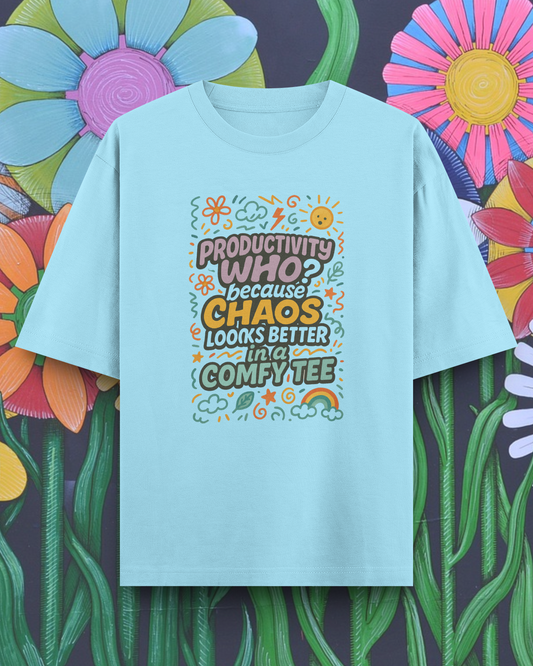 Chaos in Tee Oversized Tshirt