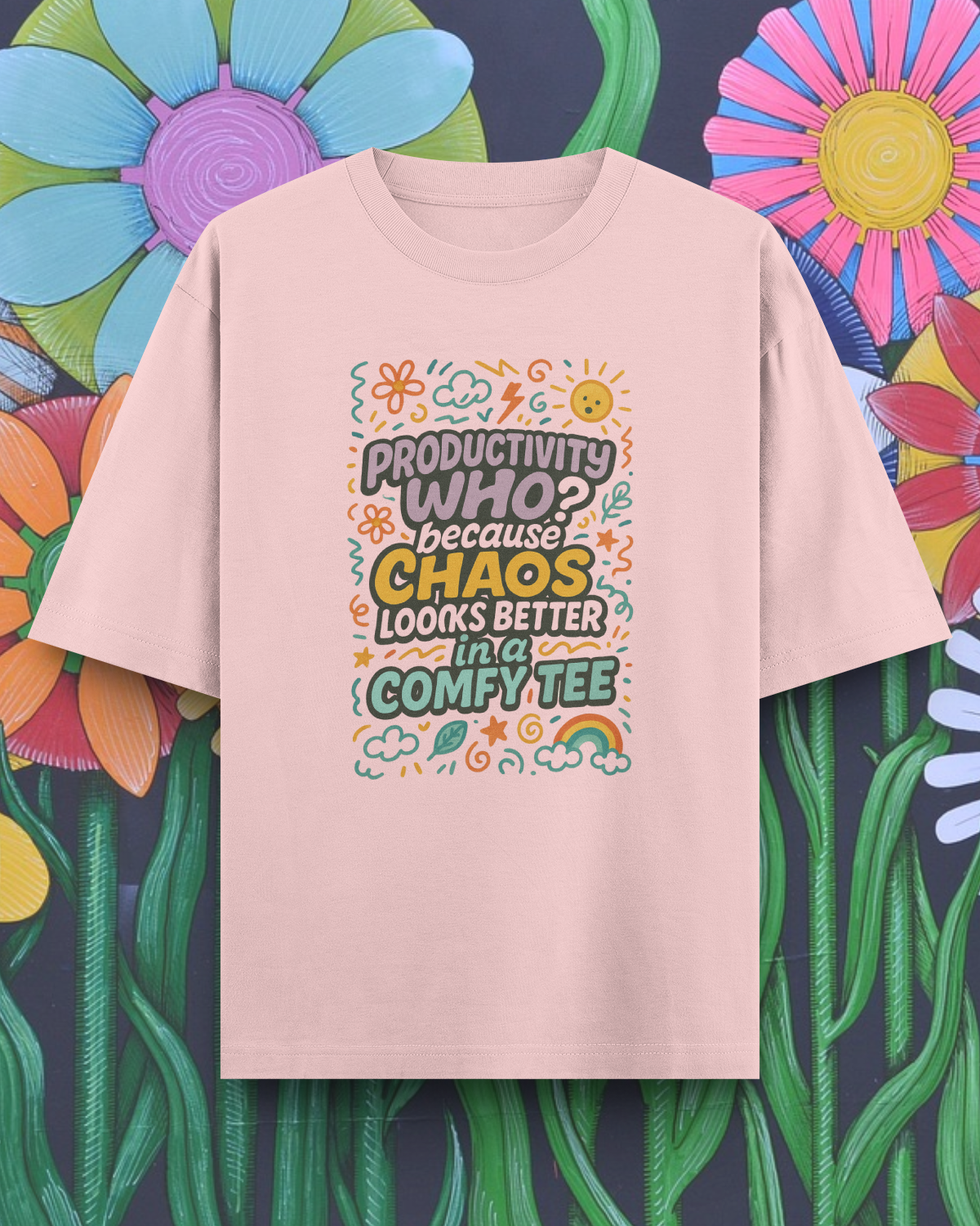 Chaos in Tee Oversized Tshirt