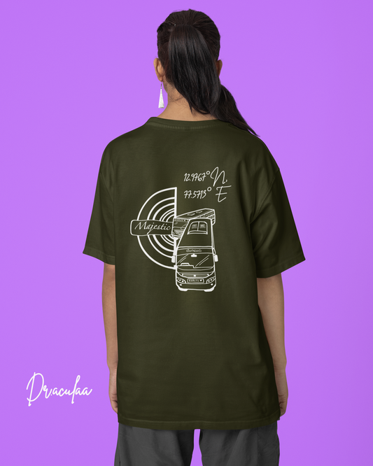 Majestic Bengaluru Oversized Unisex Tshirt