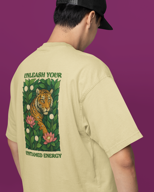 Untamed Energy Oversized Unisex T-shirt