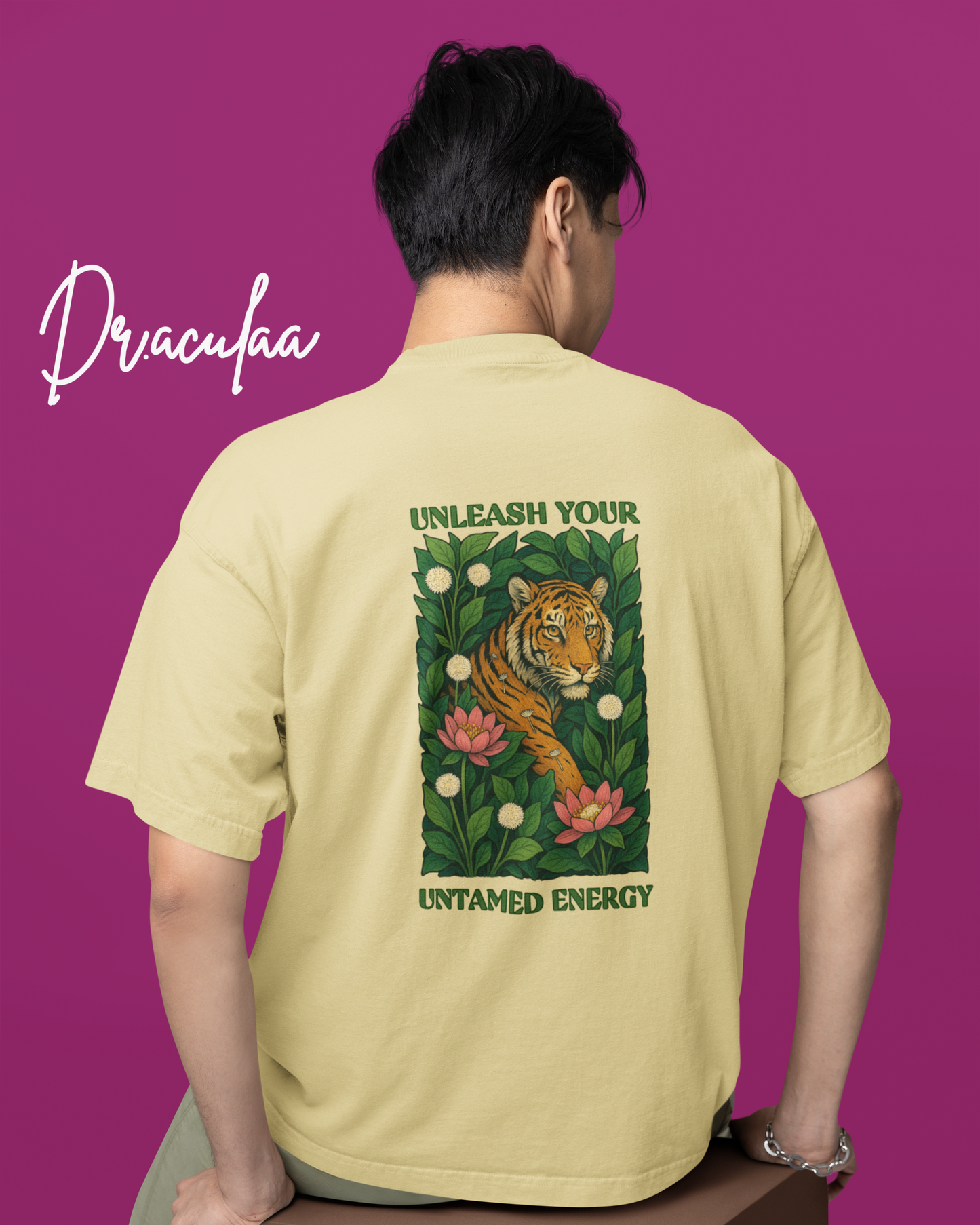 Untamed Energy Oversized Unisex T-shirt