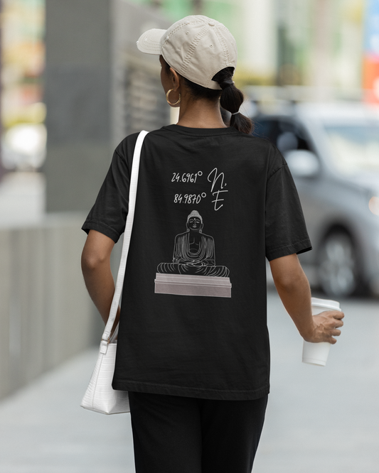 Bodh Gaya Oversized Unisex Tshirt