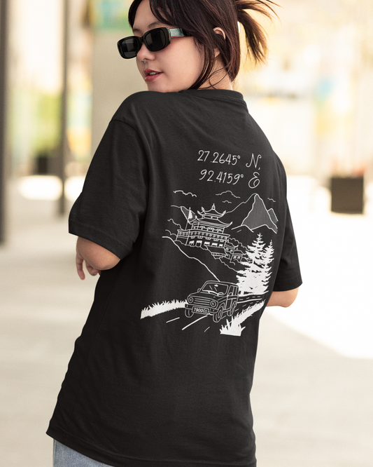 Arunachal Pradesh Oversized Unisex Tshirt