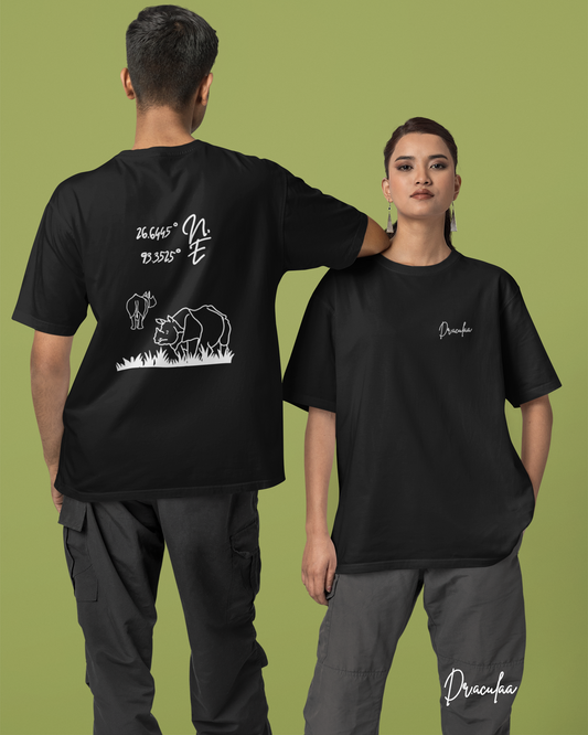 Kaziranga Unisex Oversized Tshirt
