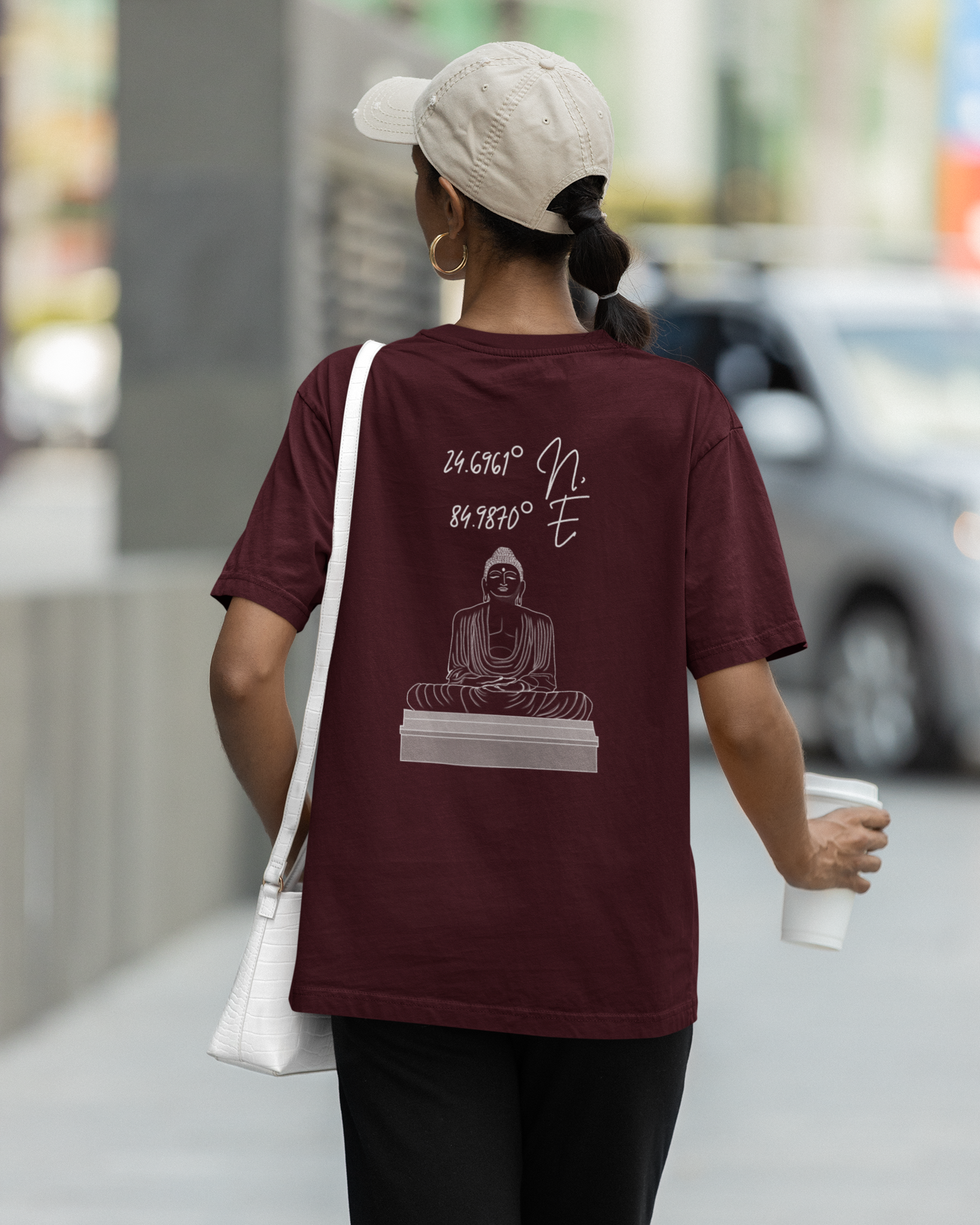 Bodh Gaya Oversized Unisex Tshirt