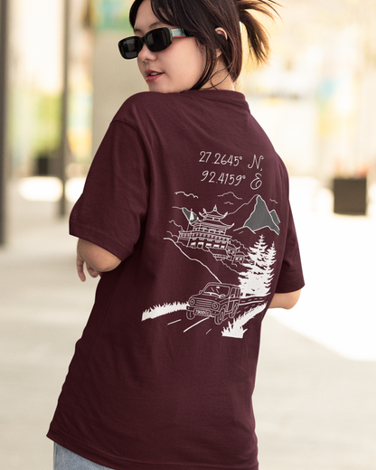 Arunachal Pradesh Oversized Unisex Tshirt