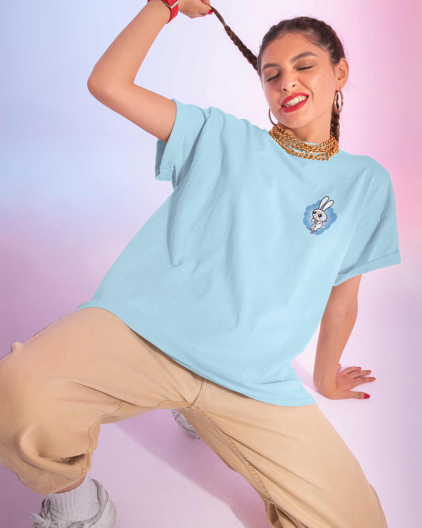 Unisex Oversized Bubbles T-Shirt
