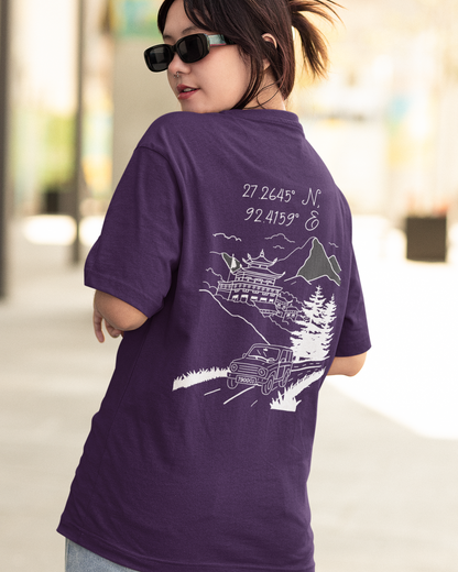 Arunachal Pradesh Oversized Unisex Tshirt
