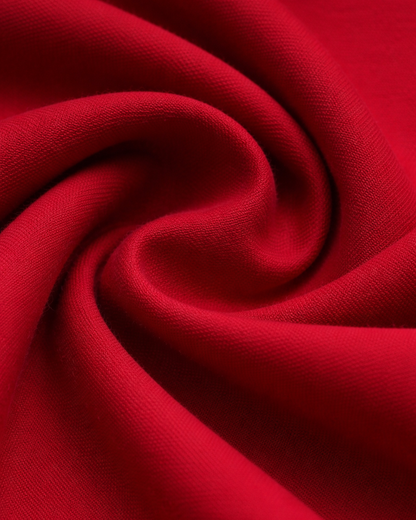 Majuli Oversized T-Shirt-Red
